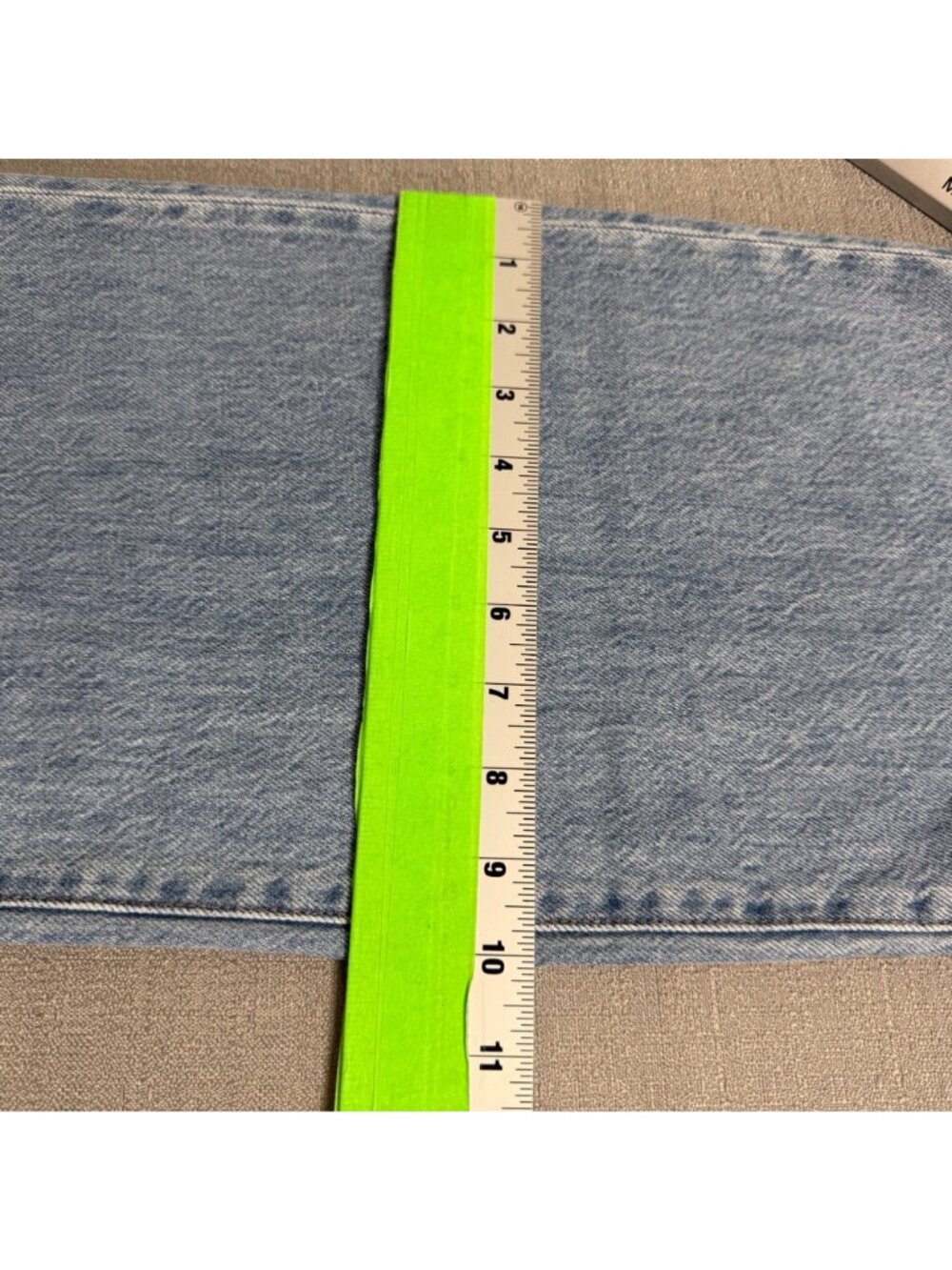 NWT Madewell The Perfect Vintage Wide-Leg Jean Women's Size 27 Tall Casual - Picture 10 of 16